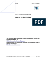 5G PPP 5G Architecture WP For Public Consultation