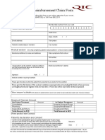 QIC - NAS Claim Form