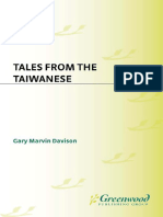 World Folklore Series - Tales From The Taiwanese PDF