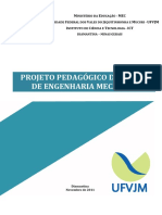 Engenharia Mecanica - Projeto Pedagógico PDF