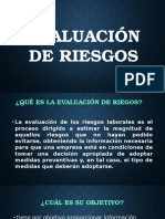 Evaluación de Riesgos