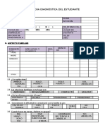 Ficha Diagnóstica Del Estudiante