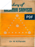 B. N. Pandit History of Kashimir Saivism