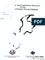 Hydrogeology and Groundwater Resources of The North-West Frontier Province Pakistan