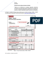 Hojas Datos de Diodos