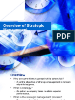 Overview of Strategic Management