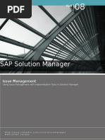 Sap Solution Manager - CHARM - Issue Management 