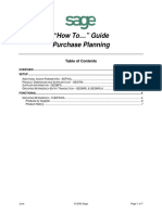 Sage X3 - User Guide - HTG-Purchase Planning PDF