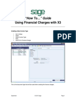 Sage X3 - User Guide - HTG-Using Financial Charges in X3 PDF