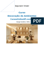 Decoração de Ambientes