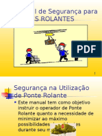 Manual de Seguran A PONTE ROLANTE 1