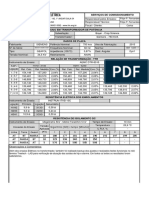 Ficha de Medição Transformador 750KVA