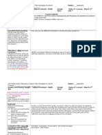 USF Elementary Education Lesson Plan Template (S 2014) Schwarz