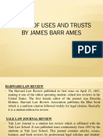 LT - 2015 - 117 - James Barr Ames - Origin of Uses and Trusts - HLR Vol.21 (1907-08)