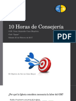 10 Horas de Consejería