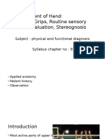 Assessment of Hand