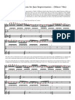 Chord Substitutions For Jazz Improvisation Minor 7ths