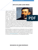 Biografia de Juan Leon Mera