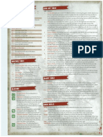 Blood Bowl 5th Ed Reference Card 2