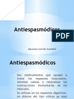 Antiespasmódicos