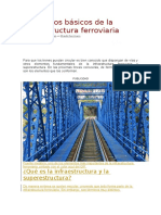 Conceptos Básicos de La Infraestructura Ferroviaria