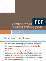 Sistemas de Soporte A Las Decisiones en Grupo