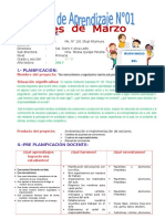 PROYECTO N 1 Marzo Sexto