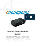 V Cloud Point Zero Client User Manual