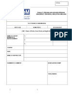 LAB1 - Basic of Diode Zener Diode and Applications