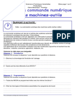 TD La Commande Numerique Des Machines Outils