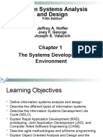 Modern Systems Analysis and Design: The Systems Development Environment