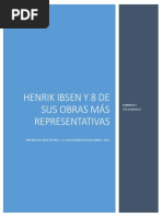 Ibsen y 8 de Sus Obras Más Representativas