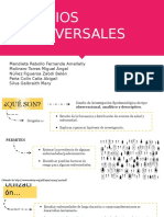 Estudios Transversales