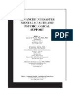 Advances in Disaster Mental Health and Psychological Support