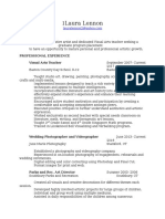 Resume Final Education - Noaddress