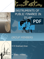 Public Finance in Islam