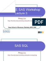 Mfe Sas L3 SQL