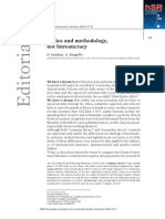 Ethics and Methodology, Not Bureaucracy: We Have A Dream That Within Ten Years, Patients Admitted To Teaching