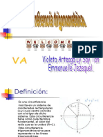 La Circunferencia Trigonometrica