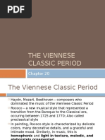 The Viennese Classic Period - Chap20