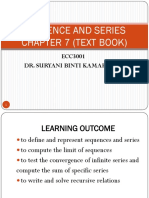 Sequence and Series Chapter 7 (Text Book) : ECC3001 Dr. Suryani Binti Kamarudin