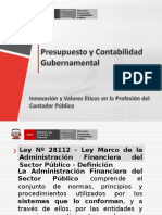 Presupuesto y Contabilidad Gubernamental