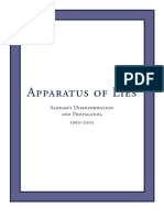 Apparatus of Lies: Saddam's Disinformation and Propaganda 1990-2003