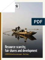 Resource Scarcity, Fair Shares and Development