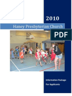 2010 HPC Youth Ministry Leader Info Package