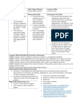 Crazy Cactus Lesson Plan