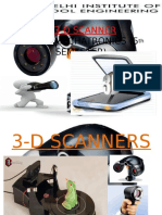 3-D Scanner: B.Tech-Mechatronics (5 Semester