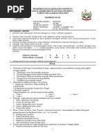 Soal Uas Biologi MGMP 13