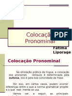 Colocação Pronominal