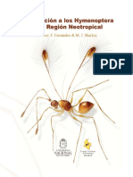 Introducción A Los Hymenoptera de La Región Neotropical - F. Fernández & M. J. Sharkey 2006